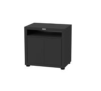 Le Marquier – Meuble de cuisson MC80PPLE13 avec tablette 80 x 55 cm Noir