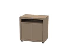 Le Marquier Meuble de cuisson avec tablette 80 x 55 cm Taupe