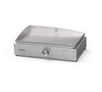 LE MARQUIER Plancha électrique inox PLTE160I 160 - 6-10 personnes, plaque inox perforée