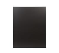 Plaque Murale Unie Noire L80 H100 - LE MARQUIER