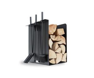 Le Marquier Range-bûches serviteur en acier - Original - VAO200