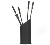 Serviteur de cheminée Le Marquier Lauki - Noir