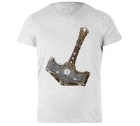 Le Marteau De Thor T-Shirt Femme Basic Coton Gris Basic Cotton Grey Women's T-Shirt