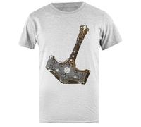 Le Marteau De Thor T-Shirt Homme Basic Coton Gris Cotton Male T-Shirt Grey Men