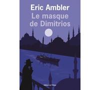 Le Masque de Dimitrios - Eric Ambler - De L'olivier Eds - broché - Roman