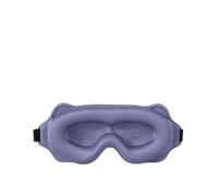 Le masque de sommeil 3D bloque la lumière, est doux pour les voyages et respirant (marron)