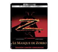 Le Masque De Zorro - 4k Ultra Hd + Blu-Ray - Édition Boîtier Steelbook 25ème Anniversaire
