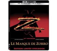 Le Masque de Zorro Édition Limitée Steelbook Blu-ray 4K Ultra HD E