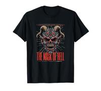 Le Masque du démon de l'enfer - Spooky Halloween T-Shirt