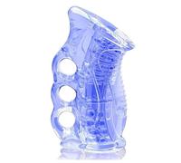Le Massageur En Silicone Bleu Relaxe Le Corps Et L'Esprit, Stimule La Vitalité, BéNéFicie De La Santé Physique Et Mentale Et Fournit L'ExpéRience Ultime.