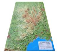 3DMAP - Le Massif Central - Carte 3D