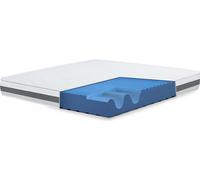 Le matelas double White Stone 140x195 Basic, Antibactérien, anti-acarien, anti-allergique, Hauteur 20 cm, Fabriqué en Italie