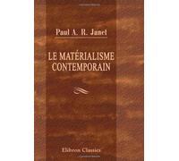 Le matérialisme contemporain