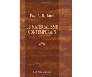 Le matérialisme contemporain