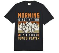 Le Matin n'est Pas Mon Heure, Je suis Fier d'aimer Bunco Player Comfort Colors Adult Heavyweight T-Shirt