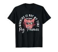 Le Matin n'est Pas Mon Heure, Je suis Fier d'être propriétaire de cochons, éleveur de porcs T-Shirt Graphique avec Valeur