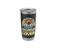 Le matin n'est pas mon heure, je suis propriétaire de Tarentulas Lover Gobelet isotherme en acier inoxydable double paroi