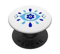 Le Mauvais œil est bohème Spirituel, Une amulette de Protection Nazar PopSockets PopGrip Adhésif