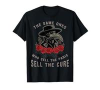 Le médecin de la peste, le même qui vend la panique, vend le T-Shirt