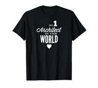 Le Meilleur architecte du Monde T-Shirt Graphique avec Valeur