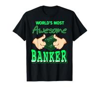 Le Meilleur Banquier du Monde Style Humoristique T-Shirt
