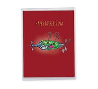 Le Meilleur Card Company Pêche Cartes de fête des pères 1 Jumbo Father's Day Card & Enve. (J5643GFDG) 1 Jumbo Off the Hook Card