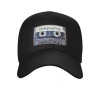 Le Meilleur de la Musique Rap Underground Chansons Style Cassette Cassette Casquette de Baseball Old School Casquette de Sport Mignonne Casquette de Luxe Vintage Casquettes Femmes Hommes