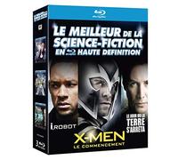 Le Meilleur de la science-fiction : I, Robot / Le Jour où la Terre s'arrêta / X-Men : Le Commencement – Blu-ray – Pack