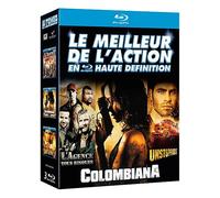 Le Meilleur De L'action En Haute Définition : L'agence Tous Risques + Colombiana + Unstoppable - Pack - Blu-Ray
