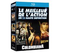 Le Meilleur de l'action : L'Agence tous risques + Colombiana + Unstoppable – Blu-ray – Coffret