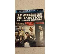 Le Meilleur De L'action En Haute Définition : L'agence Tous Risques + Night And Day + Taken - Pack - Blu-Ray