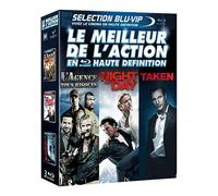 Le Meilleur De L'action En Haute Définition : L'agence Tous Risques + Night And Day + Taken - Pack - Blu-Ray