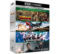 Le Meilleur De L'aventure - Coffret : Jumanji : Bienvenue Dans La Jungle + Spider-Man : Homecoming + Sos Fantômes + La Tour Sombre - 4k Ultra Hd + Blu-Ray
