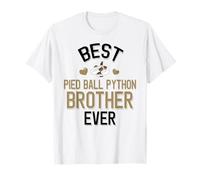 Le Meilleur frère Pied Ball Python de Tous Les Temps : Le Mignon Serpent Piebald T-Shirt