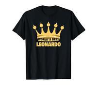 Le Meilleur Leonardo du Monde Qui prononce Un nom Amusant Leonardo T-Shirt Graphique avec Valeur