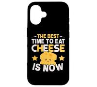 Le Meilleur Moment pour Manger du Fromage est Maintenant Un Amateur de Fromage Coque pour iPhone 16