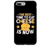 Le Meilleur Moment pour Manger du Fromage est Maintenant Un Amateur de Fromage Coque pour iPhone 7 Plus/8 Plus