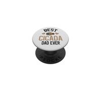 Le Meilleur Papa Cigale de Tous Les Temps PopSockets PopGrip Adhésif