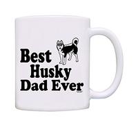 Le Meilleur Papa Husky Du Monde Tasse À Café Humour Mug À Café Avec Anse Tasses À Thé Pour Espresso Cuisine Lait 330Ml