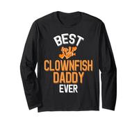 Le Meilleur Papa Poisson-Clown de Tous Les Temps Manche Longue
