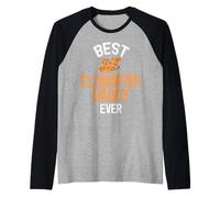 Le Meilleur Papa Poisson-Clown de Tous Les Temps Manche Raglan