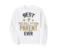 Le Meilleur Parent de Python Pied Ball de Tous Les Temps : Le Mignon Serpent Piebald Sweatshirt