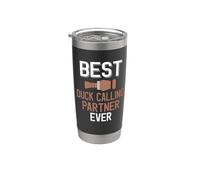 Le meilleur partenaire d'appel de tous les temps : Duck Call Lover Gobelet isotherme en acier inoxydable double paroi
