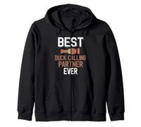 Le Meilleur Partenaire d'appel de Tous Les Temps : Duck Call Lover Sweat à Capuche