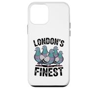 Le Meilleur Pigeon drôle de Londres, Voyageurs Anglais Coque pour iPhone 12 Mini