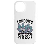 Le Meilleur Pigeon drôle de Londres, Voyageurs Anglais Coque pour iPhone 14