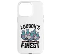 Le Meilleur Pigeon drôle de Londres, Voyageurs Anglais Coque pour iPhone 15 Pro Max