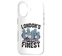 Le Meilleur Pigeon drôle de Londres, Voyageurs Anglais Coque pour iPhone 17