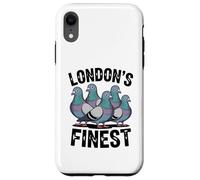 Le Meilleur Pigeon drôle de Londres, Voyageurs Anglais Coque pour iPhone XR