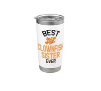 Le meilleur poisson-clown de tous les temps : un joli poisson de compagnie Gobelet isotherme en acier inoxydable double paroi